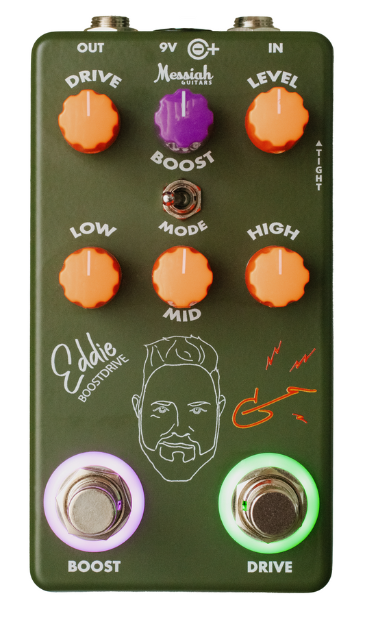 EDDIE BOOSTDRIVE - guitar effect pedal - AVAILABLE NOW!