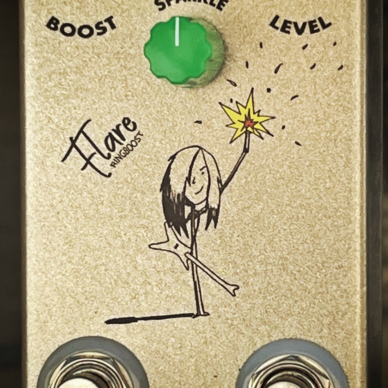 FLARE - boostring guitar pedal